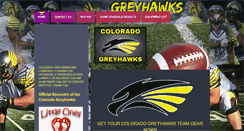 Desktop Screenshot of coloradogreyhawks.com